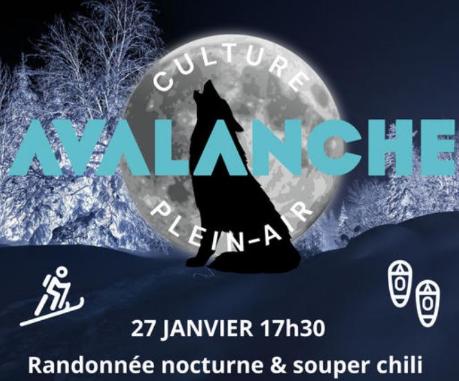 Randonnée nocturne au Mont Avalanche