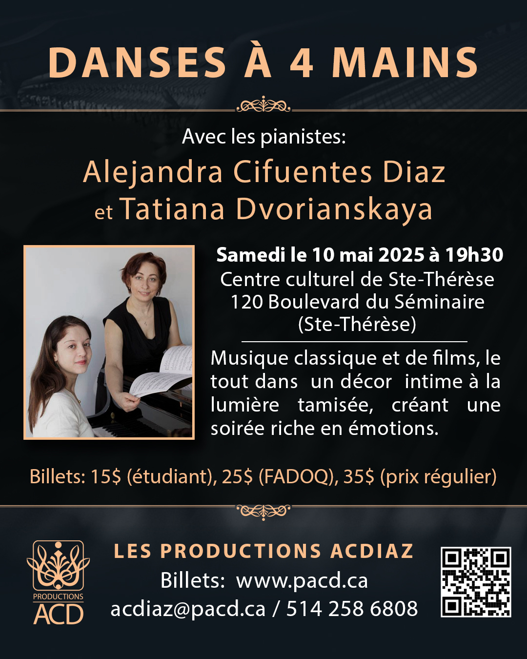 Danses à 4 mains